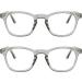 Square Blue Light Blocking Glasses for Men & Women - Grey 2 Pack | Stylish & Comfortable - Buy Online on GoSupps.com