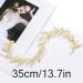 Handcess Gold Pearl Wedding Hair Vines | Elegant Bride & Bridesmaid Headpieces with Leaves & Strass - Buy Online on GoSupps.com