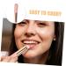 4pcs Lip Brush Set | Makeup Lip Applicator for Lip Balm & Lipstick - Pink with Cover | Ideal Women Makeup Tools - Buy Online on GoSupps.com