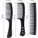 Sularpek Hair Comb Set 3 Pcs Wide Tooth Comb Carbon Fiber Hair Comb Set Heat Resistant Anti-static Comb Hairdressing Hair Styling Comb for Most Hair Types - Buy Online on GoSupps.com