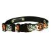 Cute Floral Dog Collar and Leash - Waterproof Colorful Female Dog Collar and Dog Leash, Wide Range of Sizes for Every Dog 1" COLLAR LG Tropical Garden