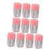 OUNONA 10pi ces Tube de Gloss Compact Carr F con de Gloss Rechargeable Pratique et Portable