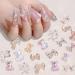 Ownsig 3D Cute Bear Nail Charms  88pcs Bear Nail Decorations  8 Color Gummy Bear Nail Charms with 5 Styles Resin Bow Nail Decor  DIY Nail Accessories (Bear and Bows)