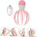 Partykindom USB Massage Device Therapeutic Hair & Scalp Stimulation Tool | Electric Baby Octopus Rosa ABS - Buy Online on GoSupps.com
