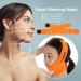 Face Bandage Slimming Mask - V Face Cheek & Chin Tightening Patch | Anti-Wrinkle Skin Care (Orange) - International Shipping - Buy Online on GoSupps.com