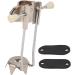 Trekking Pole Crampon Anti Slip Stick Ice Tip 5 Claws Stainless Steel for Fishing Hiking - Buy Online on GoSupps.com