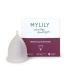 Mylily menstrual cup |100% medical silicone i period I sustainable & cost -saving i menstrual cup |Free from BPA and latex |reusable i 5 sizes (M1)