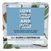 Love Beauty And Planet Volume and Bounty 2 in 1 Shampoo and Conditioner Bar for Thinning Hair Coconut Water & Mimosa Flower Body and Strength 4.0 oz