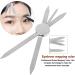 Buy Pohove Eyebrows Template Ruler - Precision Microblading & Eyebrow Mapping Tool | Stainless Steel Fibonacci Caliper for Perfect Eyebrow Balance - Buy Online on GoSupps.com