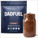 DADFUEL All-in-One Meal Replacement Shake for Men | 25g Whey Protein Isolate + 70+ Superfoods & Nutrients | Non-GMO Gluten-Free No Added Sugar | Smooth Taste Easy Mix | 15 Servings Chocolate 32 Ounce (Pack of 1)