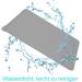 Lessmon Dog Cat Feeding Mat - Silicone Waterproof Pet Food Mat in Gray | Shop Durable & Non-Slip Pet Feeders - Buy Online on GoSupps.com