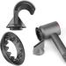 3Pcs Nozzles Tool Replacement For Dyson Supersonic Hair Dryer HD01 HD02 HD03 Styling Flyaway Gentle Air Attachments - Buy Online on GoSupps.com