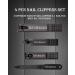 TIFURMAN Nail Clippers Set - 4pcs Cutter for Fingernail, Thick Toenail, and Ingrown Nail with File - Stocking Stuffers for Men and Women (Black) - Buy Online on GoSupps.com