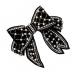 1pc Bow Clip Pearl Clips for Hair Black Hair Accessories Hair Clips for Bows Glitter Hair Bows Pearl Hair Clips Bowknot Hairpins Bowknot Hairpin Stylish Style Hair Clip
