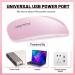 AOKITEC Mini UV LED Nail Lamp - Portable USB Nail Dryer for All Gel Nails - Compact Mouse Design (Pink) - Buy Online on GoSupps.com
