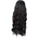 MapofBeauty 28 Inch/70 cm Long Wavy Middle Part with No Bangs Synthetic Fiber Curly Fashion Women Party Cosplay Wig (Black) - Buy Online on GoSupps.com