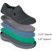 Orthofeet Solerno 8 Black Women's Plantar Fasciitis Shoes | Heel Pain Relief & Arch Support - Buy Online on GoSupps.com