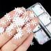 Trendy Nail Decals DIY Nail Accessories Christmas for Nail Art Decoration 3D Snowflake Sequins Glitter Set Christmas Nail Stickers(03) Style 03 - Buy Online on GoSupps.com
