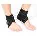 KeuLEn Ankle Brace - Adjustable Support for Plantar Fasciitis & Sprained Ankle - Unisex Arch Strap Wrap (Black Left) - International Shipping Available - Buy Online on GoSupps.com
