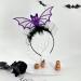 hgnxa Adult Kids Cartoon Bat Wing Shape Headband Woman SPA Hair Hoop Makeup Halloween Taking Photos Christmas Party Headpiece Purple - Buy Online on GoSupps.com