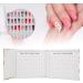 Professional 120 Colors Nail Art Display Color Card Nail Polish Gel Colors Display Book False Nail Sample Display Board Manicure Salon Accessory (01) - Buy Online on GoSupps.com