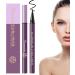 Waterproof Black Eyeliner - Fine Tip Waterproof Women Black Eye Liners - Long Wear Eye Cosmetics for Beginner Friendly Eyeliner for Carnival Weddings Travel Guanglu - Buy Online on GoSupps.com