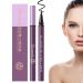 Black Liquid Eyeliner Waterproof Black Eyeliner Smudge proof Expert Liquid Liner Portable Black Eye Liners for Beginners Exaggerate Liquid Eyeliner Long lasting Fine Tip Makeup Eyeliner for Women