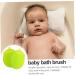 Beavorty 2pcs Silicone Bath Brush Set - Handheld Shampooer, Face Scrubber, Baby Hand Mittens, Hair Shampoo Brush, Shower Body Scrubber Combo - Buy Online on GoSupps.com