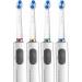 Flossing Action Brush Heads for Braun Oral-B Electric Toothbrush - 4 Pack - Buy Online on GoSupps.com