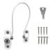 2 PCS Window Locks for Upvc Windows Window Restrictors for Upvc Window Locks Child Safety with Screws and Keys Window Safety Restrictors Suitable for Home Public and Commercial Applications