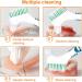 Shop Ingjia 2-Piece Portable Prosthesis Cleaning Brushes | Double-Sided Teeth Cleaners in 4 Colors Ideal for False Teeth Care - Buy Online on GoSupps.com