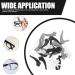 Inoomp 15 Pairs Silicone Sunglasses Holder | Exchange & Slide Glass Holder with Ear Holes | Perfect for Organized Storage - Buy Online on GoSupps.com