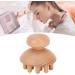 Buy Gientan Wooden Head Octopus Massager - Relieve Headaches & Reduce Stress | Manual Head Massager - Buy Online on GoSupps.com