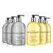 Baylis & Harding Hand Wash Bundle: 3 x 500 ml Elements Lemon & Mint Hand Wash & 3 x 500 ml Sweet Mandarin & Grapefruit Hand Wash (6 bottles) - Vegan Friendly Hand Wash Bundle 7