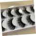 minkissy 5 Pairs eyelashes natural European and American lashes dense fake eyelash cross eyelash natural eyelashes three-dimensional Fake eyelashes natural false lashes 3d - Buy Online on GoSupps.com