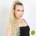 JACY Ponytail Extension Curly Hair 70 cm with Drawstring Hair Extensions Heat Resistant Easy to Apply (613 Platinum Blonde) - Buy Online on GoSupps.com