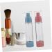 Kisangel 2pi ces Flacon Pompe Et Vaporisateur Transparent Sans Air Pour Cr me Cosm tique Format Voyage Rechargeable Pour Fond De Teint Shampoing - Buy Online on GoSupps.com