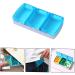 Portable 3-Compartment Medicine Organizer | Travel Pill Storage & Earplug Case - Buy Online on GoSupps.com