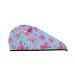 Hair Towel Wrap Hair Drying Towel with Button Towel Turban Head Towel to Dry Hair Quickly (Girl Butterfly)