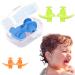 Swimming Ear Plugs Reusable Silicone Ear Plugs Waterproof Earplugs for Swimmers Bathing 3 Pairs Kids Ear Plugs Swimming