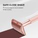 Single Blade Razor - Eco-Friendly Rose Gold Metal Razor with 10 Double Edge Blades for Men & Women | Zero Waste Close Smooth Shave - Buy Online on GoSupps.com