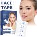 Dajidafu 60 Pieces Women Face Lifting Wrinkle Patch Home Traveling Chin Forehead Anti-aging Anti-wrinkle Stickers Skin Care - Buy Online on GoSupps.com