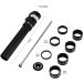 LITEONE Bike Stem Riser Extender - Aluminium Alloy, Adjustable, Black - for Mountain, Road, MTB, BMX, Fixie - Buy Online on GoSupps.com