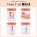 INH Blowout Brush Hair Dryer - 2 in 1 Ceramic Titanium Straightener & Curler | Heated Round Brush Styler & Volumizer | Fast Drying & Salon Results - Pink - Buy Online on GoSupps.com