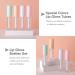10pcs CAIYA Lip Gloss Containers with Large Brush - 9ml Empty Tubes for DIY Lipgloss (Light Orange) - Buy Online on GoSupps.com