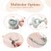 Maveek Baby Pacifier Clips - Handmade Braided Cotton Straps for Boys and Girls | 6pcs Set for Infant Newborn | Modern Unisex Binky Leash for Teething Toys - Buy Online on GoSupps.com