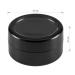 Buy 10 x Empty Black Nail Art Jars (10ml) with Viewing Window & Screw Cap - Perfect for Storage | International Shipping Available - Buy Online on GoSupps.com