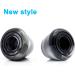 VNAKER PU Rubber Roller Skate Toe Stoppers 1 Pair - Black & White | Includes Screws - Buy Online on GoSupps.com