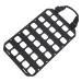 Dilwe Molle Panel Organizer Portable Universal Molle Storage Panel with Carrying Handle for Wall Box