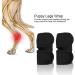 2Pcs Adjustable Dog Cat Leg Brace Elastic Warm Knee Pads for Surgery Wound Support and Stability for Injury Recovery Prevent Licking (Black) - Buy Online on GoSupps.com